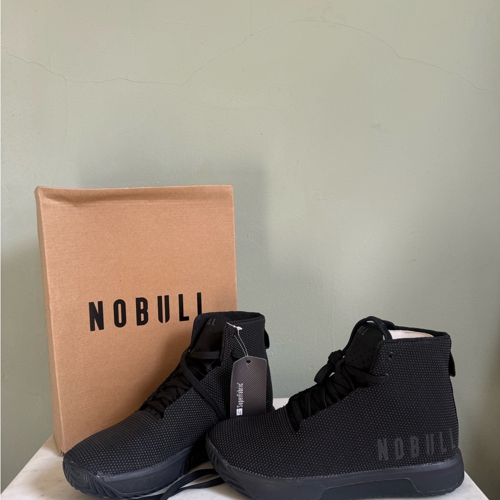 NOBULL Black High-Top Athletic Shoes